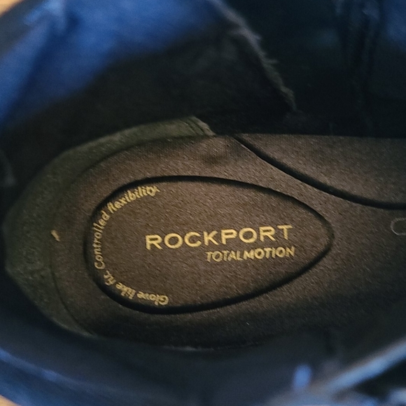 ROCKPORT EMESE SIZE 8M BLACK ANKLE BOOT - Picture 8 of 13